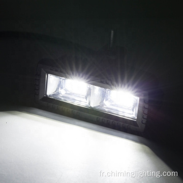 Lampe de travail automobile à LED carrée 40w
